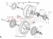 DUCATI 1997 Sporttouring ST2 WHEELS » FRONT WHEEL