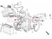 DUCATI 1996 Superbike 748 BATTERY » WIRING HARNESS