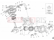 DUCATI 1996 Superbike 748 CYLINDER - PISTON » ENGINE CASE