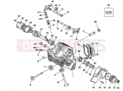 DUCATI 1996 Supersport 750 SS VERTICAL CYLINDER HEAD » VALVE DRIVE
