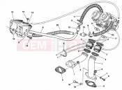 DUCATI 1996 Supersport 750 SS INTAKE MANIFOLD » INTAKE, CARBURETTOR