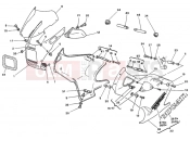 DUCATI 1996 Supersport 900 SS DM 024037&GT; FAIRING » PLASTICS
