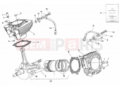 DUCATI 1996 Supersport 900 SS CYLINDER - PISTON » ENGINE CASE