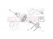 DUCATI Scrambler 1100 Special REAR WHEEL