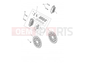 Triumph 2023 Speed Twin 1200 Front Brake Caliper & Disc