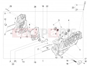 PIAGGIO Beverly 300 Deep Black E5 MY23 (EU) CRANKCASE