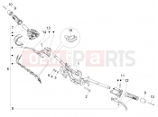 PIAGGIO Beverly 300 Deep Black E5 MY23 (EU) Handlebars - Master cil.