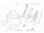 PIAGGIO Beverly 400 HPE E5 (EU) Windshield - Glass