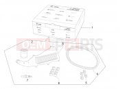 PIAGGIO BV 400 Deep Black E5 (CA, USA) Complete wear and maintenance kit