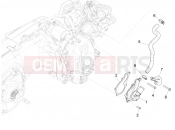 PIAGGIO BV 400 Deep Black E5 (CA, USA) Cooler pump