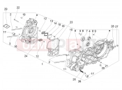 PIAGGIO BV 400 Deep Black E5 (CA, USA) CRANKCASE