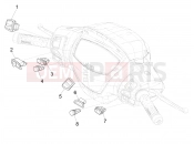 PIAGGIO Medley 125 E5+ (EU) Selectors - Switches - Buttons