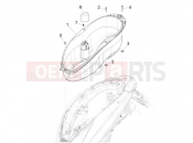 PIAGGIO Medley 125 E5+ (EU) Helmet huosing - Undersaddle