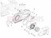 PIAGGIO Medley 200 E5+ (EU) Crankcase cover - Crankcase cooling