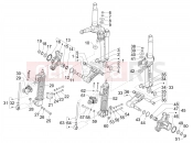 PIAGGIO MP3 310 HPE / HPE Sport E5+ (EU) Front suspension - Shock absorber/s