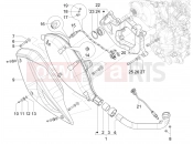 PIAGGIO MP3 310 HPE / HPE Sport E5+ (EU) Silencer