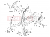 PIAGGIO MP3 310 HPE / HPE Sport E5+ (EU) Front shield