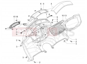 PIAGGIO MP3 310 HPE / HPE Sport E5+ (EU) Meter combination - Cruscotto