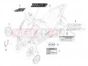 PIAGGIO MP3 310 HPE / HPE Sport E5+ (EU) Plates - Emblems