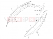 PIAGGIO MP3 310 HPE / HPE Sport E5+ (EU) Side cover - Spoiler