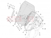 PIAGGIO MP3 310 HPE / HPE Sport E5+ (EU) Windshield - Glass