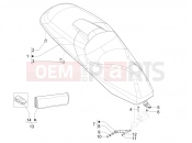 PIAGGIO MP3 400 HPE Classic-Sport E5+ (EU) Saddle/seats