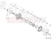 PIAGGIO MP3 530 HPE Exclusive E5+ (EU) Driven pulley