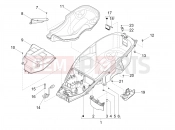 PIAGGIO MP3 530 HPE Exclusive E5+ (EU) Helmet huosing - Undersaddle