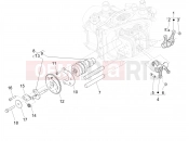 PIAGGIO MP3 530 HPE Exclusive E5+ (EU) Rocking levers support unit