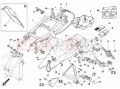 DUCATI Superbike 916 Senna REAR FRAME DM003097&GT; » FRAME