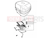 SUZUKI AP50 R (1994) (R/S/T) 46 - SADDLE BOX (OPTIONAL)
