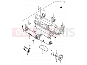 SUZUKI AP50 S (1995) (R/S/T) 22 - REAR COMBINATION LAMP