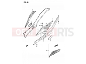 SUZUKI AP50R7 W (1998) (T/7/V) 28 - SIDE COVER