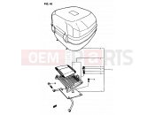 SUZUKI AP50R7 W (1998) (T/7/V) 43 - SADDLE BOX (OPTIONAL)