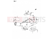 SUZUKI AP50 T (1996) (T/7/V) 7 - MUFFLER