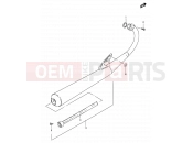 7 - MUFFLER - Suzuki AX100 V (1997)