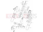 37 - STEERING STEM - Suzuki AX100 V (1997)