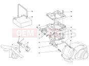 DUCATI Monster 1000 S BATTERY BOX MOUNT