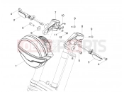 MOTOGUZZI V7 Stone E5+ (EU) Front headlamps