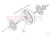 DUCATI Multistrada 1260 S Touring FRONT WHEEL