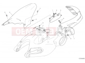 DUCATI Multistrada 1260 S Touring REAR MUDGUARD