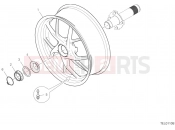 DUCATI Multistrada 1260 S Touring REAR WHEEL