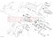 DUCATI Multistrada 1260 S Touring FOOTRESTS, LEFT