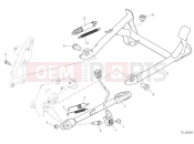DUCATI Multistrada 1260 S Touring SIDE STAND