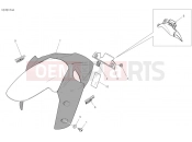 DUCATI Multistrada 1260 S Touring FRONT MUDGUARD