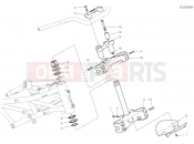 DUCATI Multistrada 1260 S Touring STEERING HEAD BASE ASSEMBLY