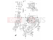 SUZUKI AY50 K1 (2001) Katana 2B - CRANKCASE (MODEL AY50W K3/K4)