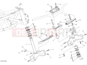 DUCATI Desert X Rally Steering assembly