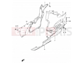 SUZUKI AY50 K1 (2001) Katana 32 - SIDE LEG SHIELD (MODEL K1)