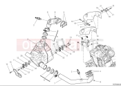 DUCATI Desert X Rally Exhaust manifold